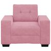 vidaXL Sessel Rosa 100x78x80 cm Samt