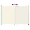 vidaXL Seitenmarkise Ausziehbar 200x300 cm Creme