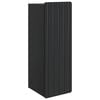 vidaXL Wandschrank 33 x 34,5 x 93,5 cm Holzwerkstoff Schwarz