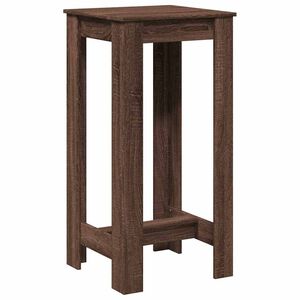 vidaXL Bartisch Braun Eichen-Optik 51x50x103,5 cm Holzwerkstoff