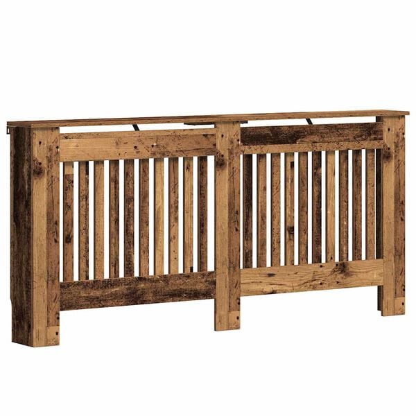 vidaXL Heizk&ouml;rperabdeckung Altholz 172 x 19 x 81,5 cm Holzwerkstoff