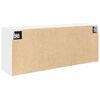 vidaXL Bad-Wandschrank Wei&szlig; 100x25x40 cm Holzwerkstoff
