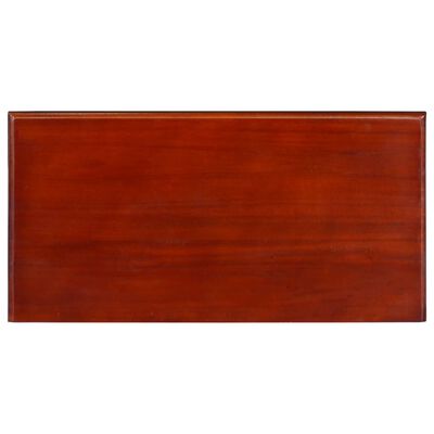vidaXL Konsolentisch Klassisches Braun 60x30x75 cm Massivholz Mahagoni