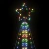 vidaXL LED Weihnachtsbaum 861 LEDs Mehrfarbig 478 cm
