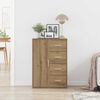 vidaXL Sideboard Artisan-Eiche 60 x 31 x 84 cm Holzwerkstoff