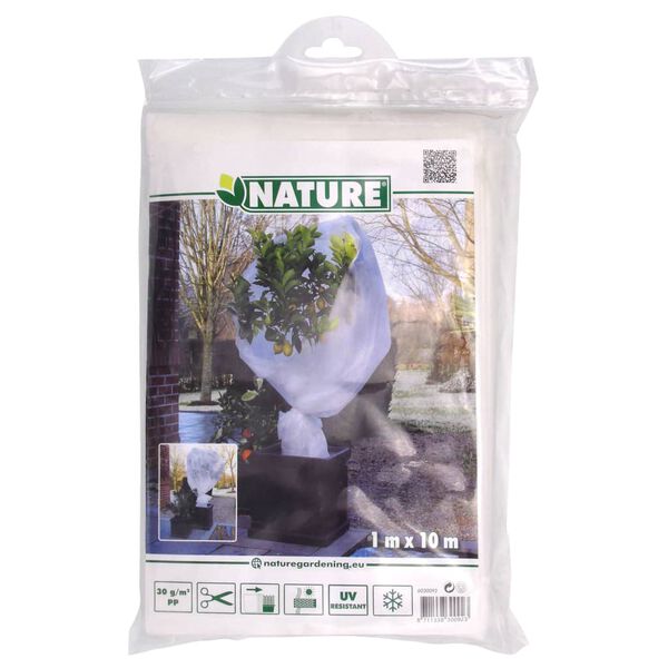 Nature Frostschutzvlies Hülle 30 g/m² Weiß 1x10 m