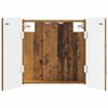 vidaXL Dartboard Schrank ZWOLLE Altholz 52,5 x 10,5 x 57,5 cm