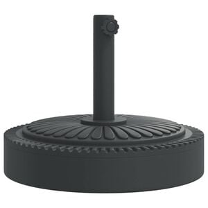 vidaXL Sonnenschirmst&auml;nder f&uuml;r &Oslash;38/48 mm Mast 25 kg Rund