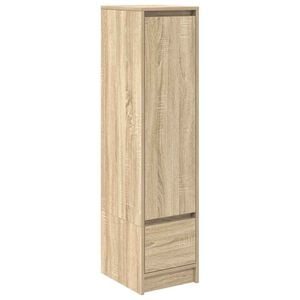 vidaXL Highboard Sonoma-Eiche 29,5x34x119,5 cm Holzwerkstoff