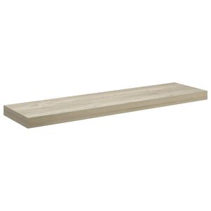 vidaXL Schweberegal Eichen-Optik 90x23,5x3,8 cm MDF