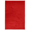 vidaXL Teppich OVIEDO Kurzflor Rot 160x230 cm