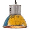 vidaXL H&auml;ngelampe Industrie-Stil 25 W Mehrfarbig Rund 17 cm E27
