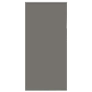 vidaXL Verdunkelungsrollo Grau 105x210cm Stoffbreite 100,7cm Polyester