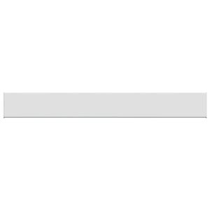 vidaXL Fensterbank Wei&szlig; 100 x 10 x 4,5 cm PVC