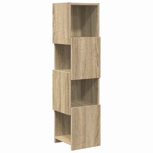 vidaXL Eckschrank Sonoma-Eiche 25,5x25x102cm Holzwerkstoff