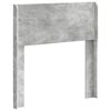 vidaXL Kopfteil Betongrau Holzwerkstoff