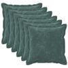 vidaXL Wurfkissen 6 stk. HOUTEN Meeresblau 30 x 30 cm