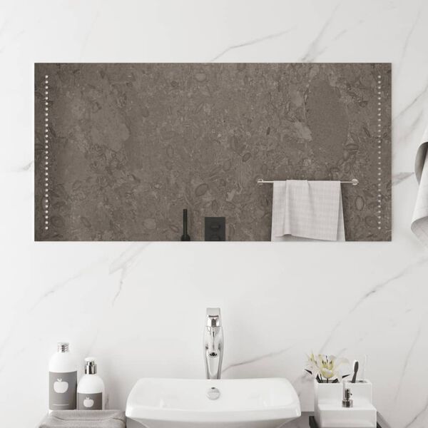 vidaXL LED-Badspiegel 50x100 cm