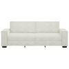 vidaXL 3-Sitzer-Sofa Creme 220x78x84 cm Samt