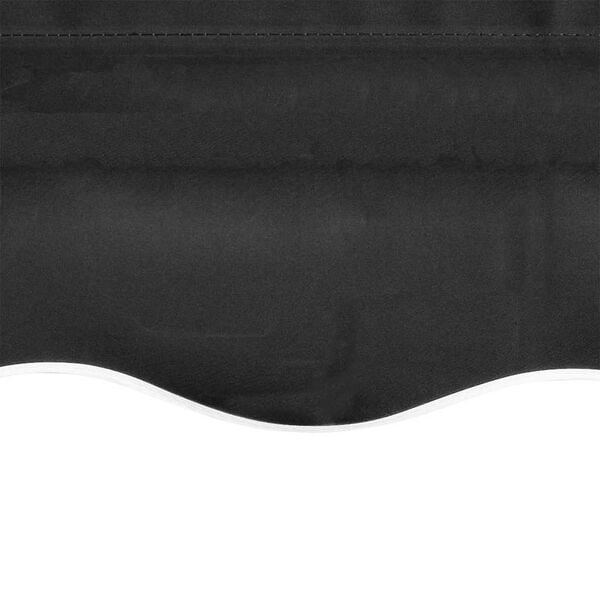 vidaXL Markisenbespannung Canvas Anthrazit 300x250 cm
