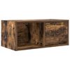 vidaXL TV-Schr&auml;nke 2 Stk. R&auml;uchereiche 60x31x25,5 cm Holzwerkstoff