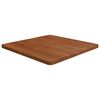 vidaXL Tischplatte Quadratisch Dunkelbraun 60x60x2,5cm Eiche Behandelt
