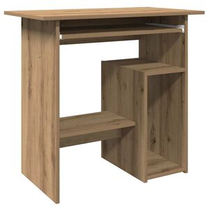 vidaXL Schreibtisch Artisan-Eiche 80x45x74 cm Holzwerkstoff
