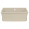 vidaXL Waschbecken Beige 530 x 460 mm 80% Quarz und 20% Harz