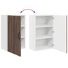 vidaXL K&uuml;chenschrank Kalmar Braun Eichen-Optik 50 x 31 x 80 cm