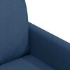 vidaXL Esszimmerst&uuml;hle 2 pcs Blau 57 x 67 x 98 cm Stoff