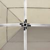 vidaXL Profi-Partyzelt Faltbar mit W&auml;nden Aluminium 6&times;3m Creme