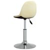 vidaXL Barhocker Creme Stoff