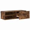 vidaXL Holzschrank Geräucherte Eiche 100,5 x 39 x 30 cm Holzwerkstoff