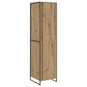 vidaXL Warderobe Kunsthandwerk Eiche 50 x 50 x 200 cm Holzwerkstoff