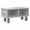 vidaXL TV-St&auml;nder 68,5 x 35 x 35 cm Beton Grau Holzwerkstoff