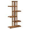 vidaXL Pflanzenst&auml;nder Natur 68 x 23,5 x 140 cm Massivholz Akazie