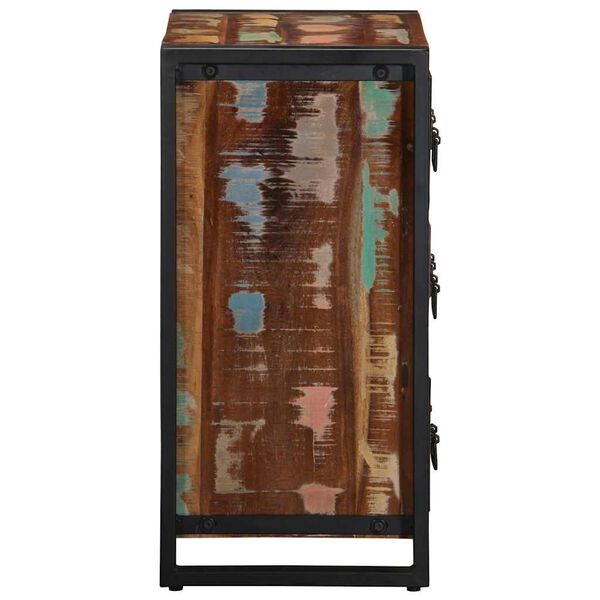 vidaXL Sideboard 50x35x70 cm Altholz Massiv