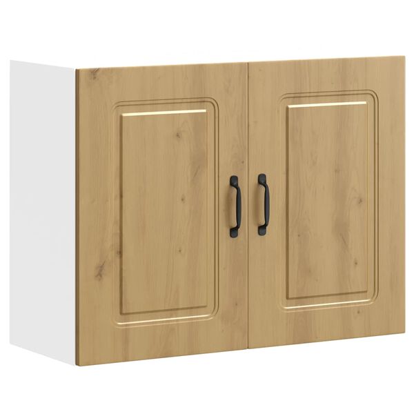 vidaXL K&uuml;chen-H&auml;ngeschrank Kalmar Artisan-Eiche Holzwerkstoff