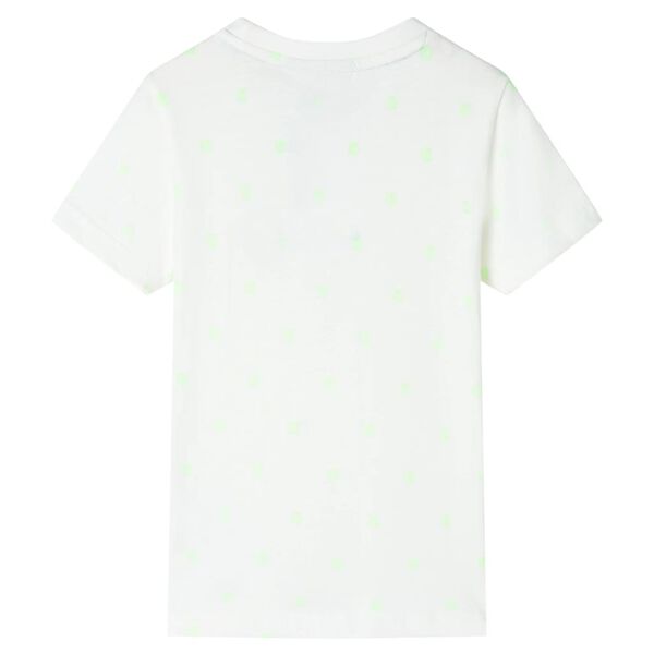 Kinder-T-Shirt Ecru 128