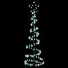 vidaXL LED Weihnachtsbaum mit Kugeln 120 LEDs Warmwei&szlig; 180 cm