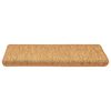 vidaXL Stufenmatten Selbstklebend Sisal-Optik 30 Stk. 65x21x4cm Sisal