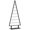 vidaXL Metall Weihnachtsbaum Schwarz 125,5 cm Stahl