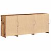vidaXL LED-Sideboard Altholz 162 x 37 x 67 cm Holzwerkstoff