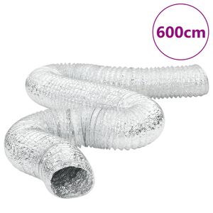 vidaXL L&uuml;ftungsschlauch Aluminium 6 m &Oslash;10 cm