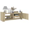 vidaXL TV-Schrank Sonoma-Eiche 100x35x40 cm Holzwerkstoff