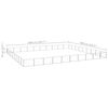 vidaXL Hundezwinger Silbern 90 m&sup2; Stahl