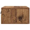 vidaXL Nachttisch 2 pcs Altholz 35 x 35 x 20 cm Holzwerkstoff
