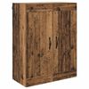 vidaXL Wandmontierter Schrank 2 pcs Altholz 69,5 x 34 x 90 cm