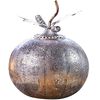 Luxform LED-Gartenlicht Batteriebetrieben Pumpkin Antik Silbern