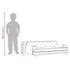 vidaXL Kindersofa Rosa 90x53x30 cm Samt